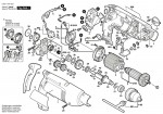 Bosch 0 601 14A 063 Gsb 1800-2 Percussion Drill 230 V / Eu Spare Parts